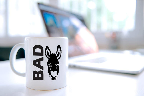 Bad Ass Funny Sarcastic Gag Gift for Coworker Boss Employee Friend Novelty 11 oz Coffee Mug