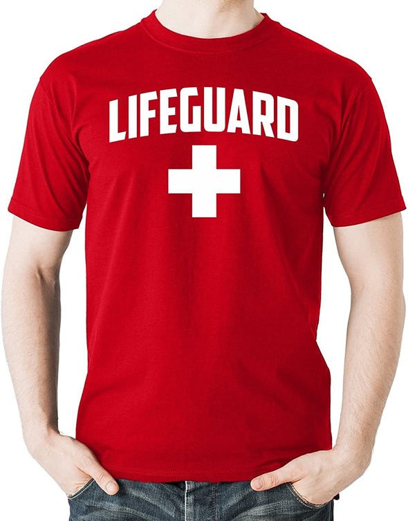 Lifeguard Basic Design Red Canada Men's Shirt