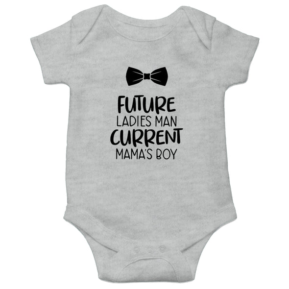 Future Ladies Man Current - Funny Cute Novelty Infant Creeper, One-Piece Baby Bodysuit