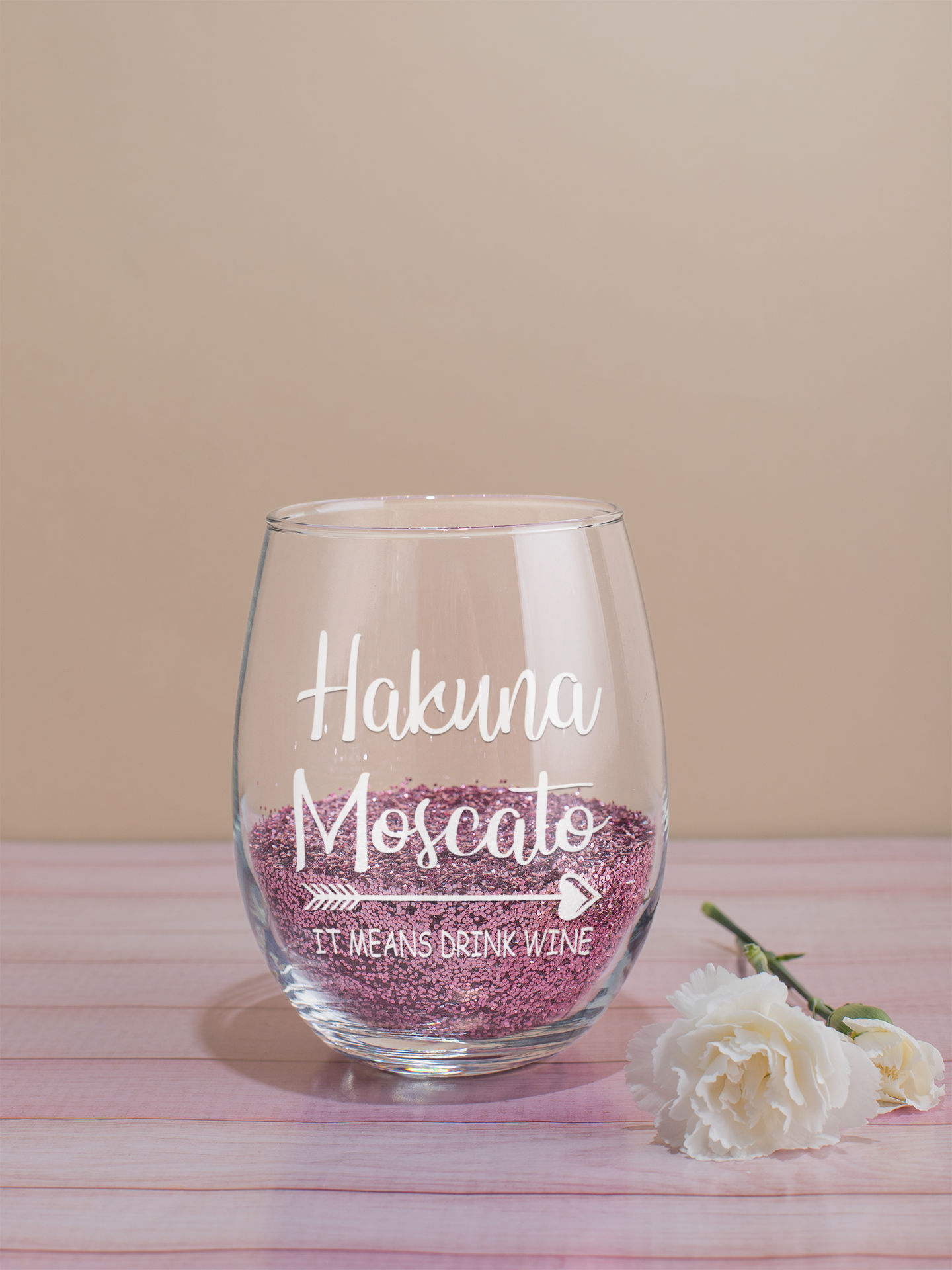 Mama Juice Funny 15oz Stemless Crystal Wine Glass