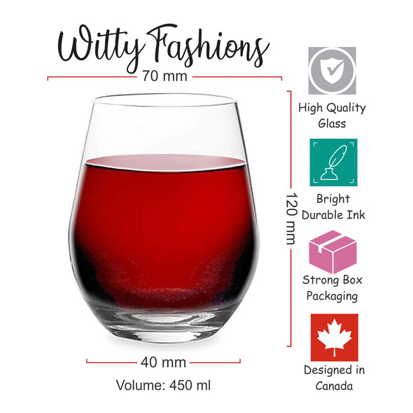 I Like Long Romantic Walks Down Every Aisle - Funny Xmas Gift - 15 oz Stemless Wine Glass